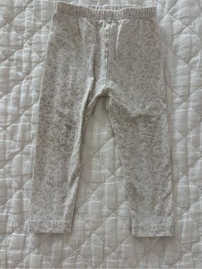 Jamie Kay Cream Floral Baby Leggings